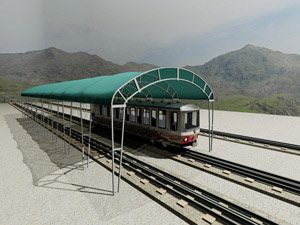 Snowdon Mountain Railway - Portable workshop-1